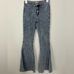 Altar’d State Acid Wash Flares, Women’s Small